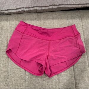 Women's Pink Athletic Shorts